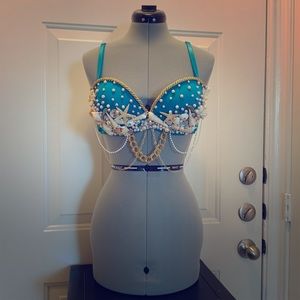 “Mermaid” Festival Bra